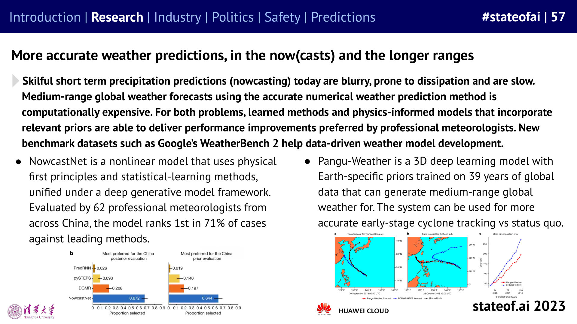Weather models combine learning with physical structure - 2023 report, slide 57