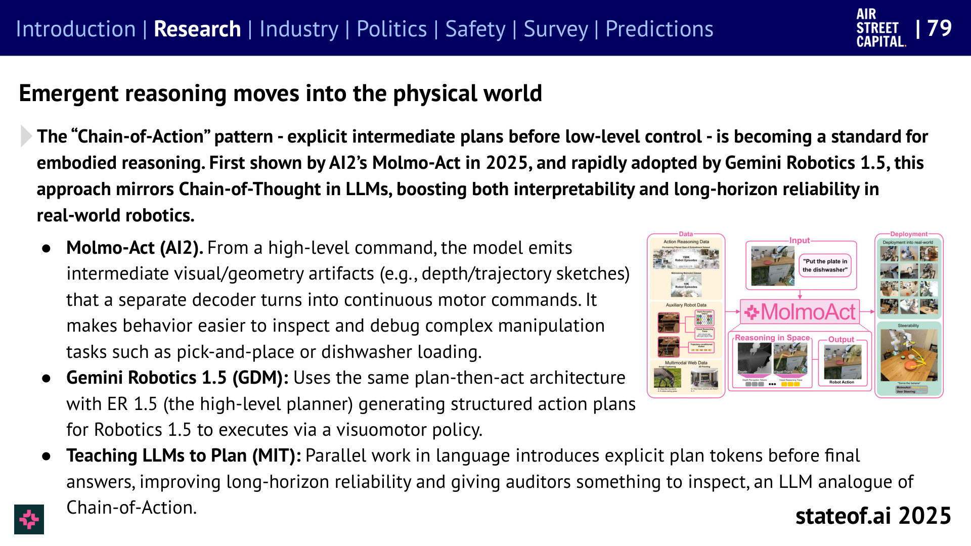 An inspectable step between the command and the motors - 2025 report, slide 79