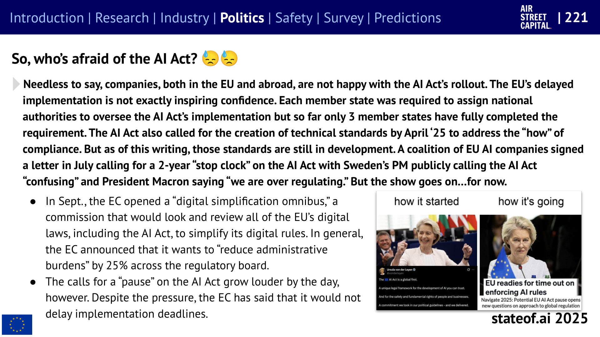 Europe confronts implementation - 2025 report, slide 221